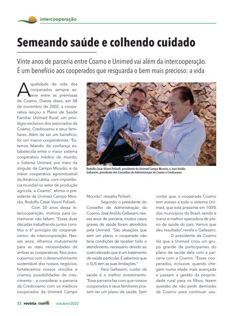 Revista Coamo - Outubro de 2022