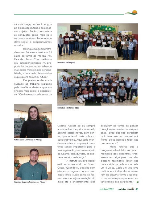 Revista Coamo - Outubro de 2022