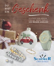 Weihnachtsjournal Schober Uhren & Schmuck 