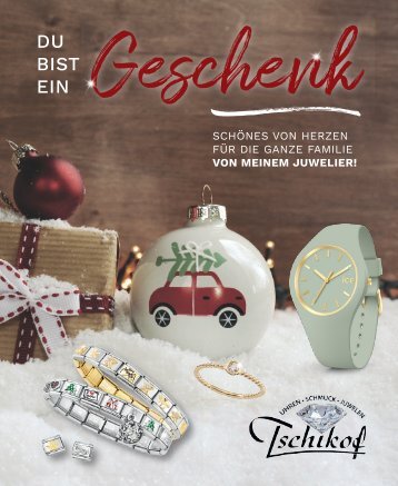 Weihnachtsjournal Tschikof Uhren, Schmuck, Juwelen 