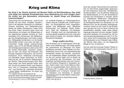 Zeitschrift quer ver.di Frauen Bayern (3/2022) Nein zum Krieg