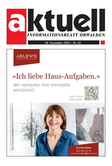 Aktuell Obwalden | KW 45 | 10. November 2022