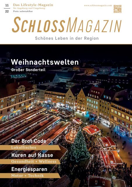 SchlossMagazin Augsburg+Umgebung November+Dezember 11+12-2022