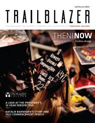 2022 Trocaire Trailblazer Magazine
