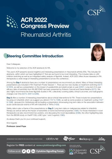 CSF ACR 2022 - Congress Preview (RA)