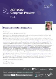 CSF ACR 2022 - Congress Preview (PsA)