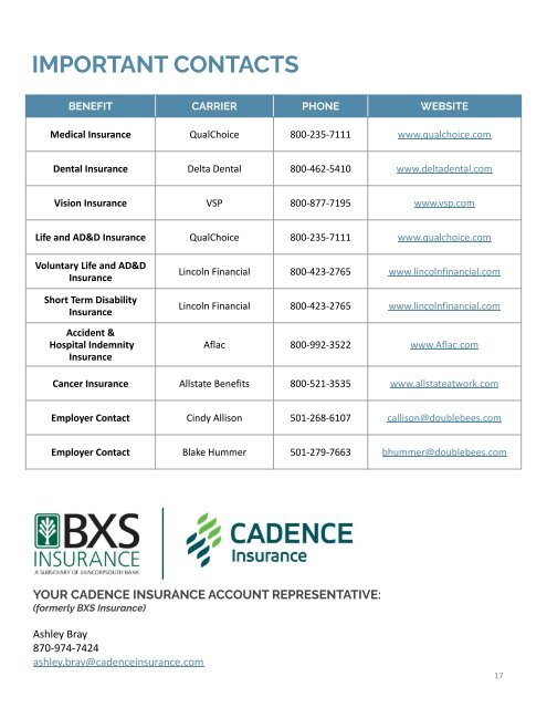 BHT Investment - 2023 Benefit Guide FINAL