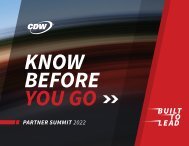 CDW Know Before You Go