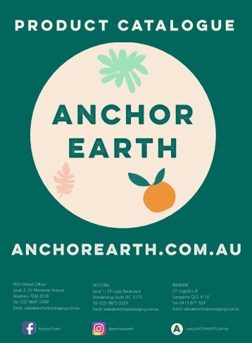 ANCHOR EARTH PRODUCT CATALOGUE