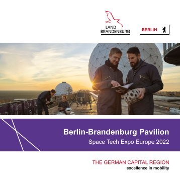 Berlin Brandenburg at Space Tech Expo Europe 2022