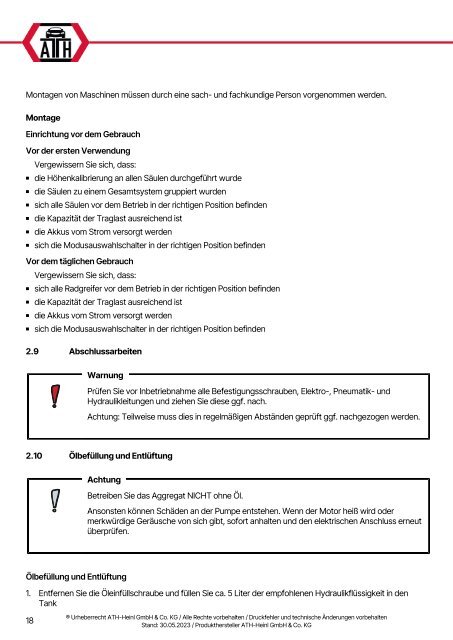 ATH-Heinl Bedienungsanleitung ATH-Radgreifer RG5.5 WB