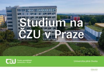 Studium na ČZU v Praze