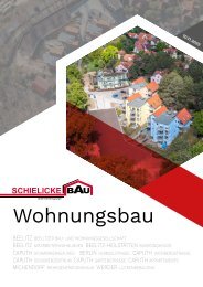 Heft Wohnungsbau - Schielicke Bau - 10.11.2022