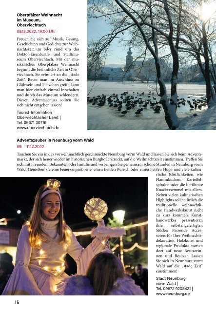 Freizeitmagazin Oberpfälzer Wald Winter 2022/2023