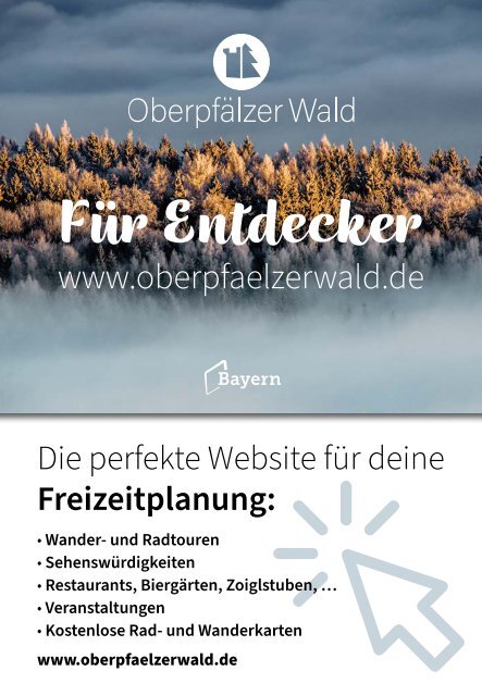 Freizeitmagazin Oberpfälzer Wald Winter 2022/2023