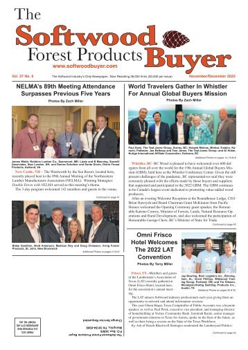 The Softwood Forest Products Buyer - November/December 2022