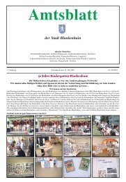 Amtsblatt der Stadt Blankenhain