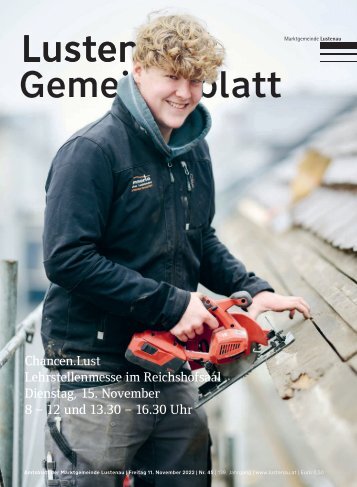 Lustenauer Gemeindeblatt Nr. 45 | Freitag, 11. November 2022