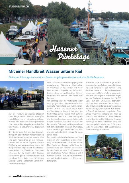 Emsblick Haren - Heft 71 (November/Dezember 2022)