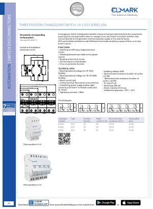 Interrupteur de protection pour prises et fiches RCD - ELMARK Holding