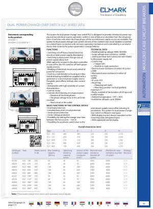 Interrupteur de protection pour prises et fiches RCD - ELMARK Holding