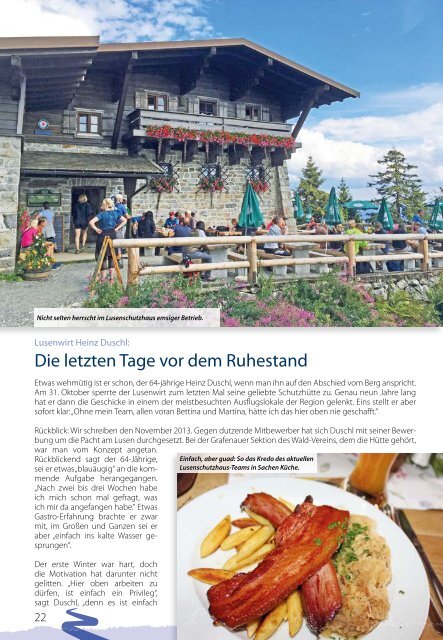 Goldsteig Wandermagazin