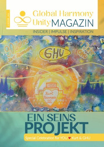 GHU Das Magazin #3. Ausgabe 11.11.2022 Secial Celebration for YOU ♥ Kurt & GHU