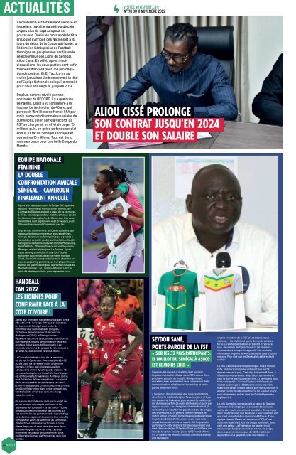 wiwsport n70 - 11 novembre 2022