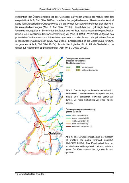 Gewässerökologisches Gutachten - Bundesministerium für Verkehr ...