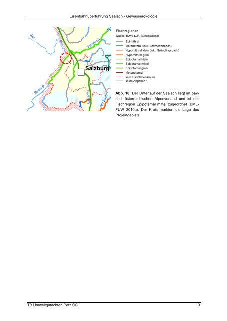 Gewässerökologisches Gutachten - Bundesministerium für Verkehr ...