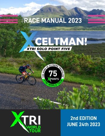 CELTMAN! XTRI Solo Point Five Race Manual 2023