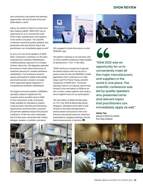 Dental Asia November/December 2022