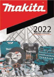 Makita Accessory Catalog