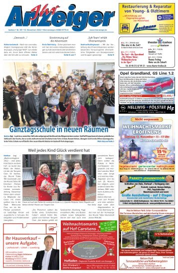 Ihr Anzeiger Itzehoe 45 2022