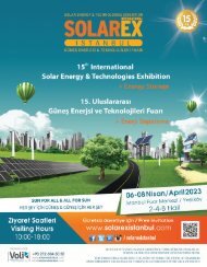 SolarEX Istanbul 2023 Brochure