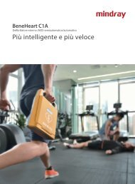 MINDRAY_Defibrillatori DAE BeneHeart C1A e C2_Brochure con specifiche tecniche_ITA_ver. 2022-11-11 MyAED