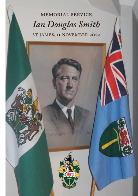 Order of Memorial Service for Ian Smith  