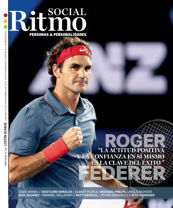 Ritmo Social - Portada Roger Federer