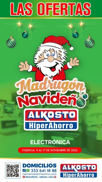 Madrugón Navideño Electrónica - Vigencia del 11 al 17 de Noviembre