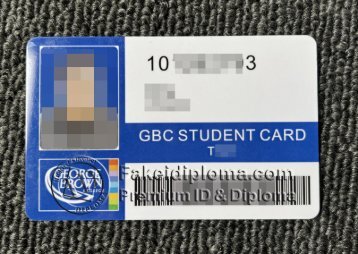 Geroge Brown College ID, GBC driver license