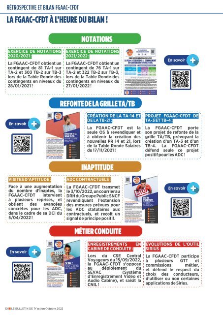 FGAAC-CFDT Le bulletin de Traction novembre 2022