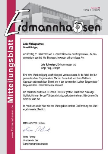 Carsten Meyn 05.02 - 11.03.2012 - Gemeinde Erdmannhausen