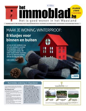Het Immoblad van november 2022
