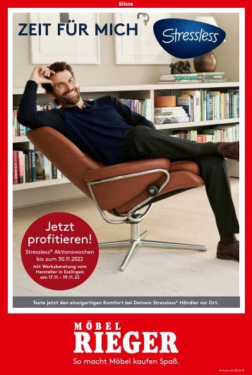 Stressless mit Beiblatt 46-48-22 