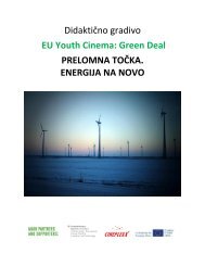 EUYC Slovenija: PRELOMNA TOČKA. ENERGIJA NA NOVO