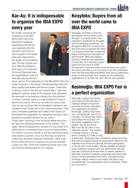 SleepTech November-December 2022