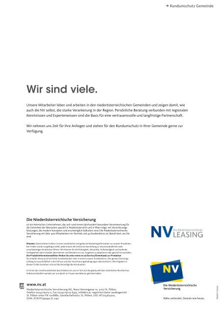 NV Folder Rundumschutz für NÖ Gemeinden