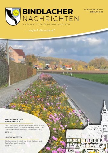 Bindlacher Nachrichten Ausgabe 19.11.2022