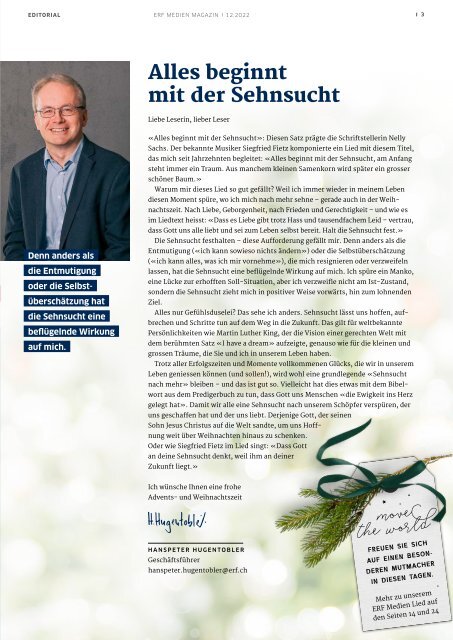 ERF Medien Magazin Dezember 2022