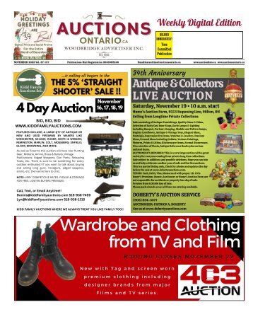Woodbridge Advertiser/AuctionsOntario.ca - 2022-11-14